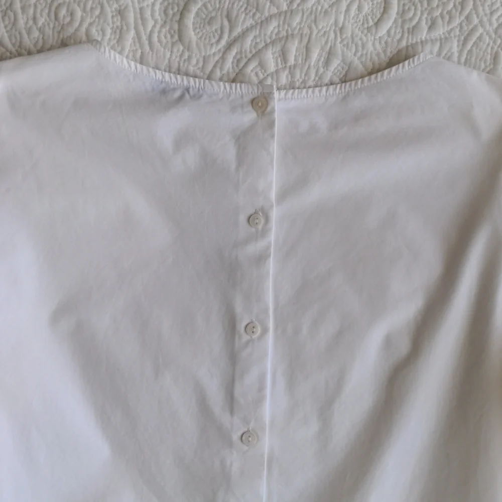 And Other Stories Poplin Collarless Shirt - Picture 5 of 9